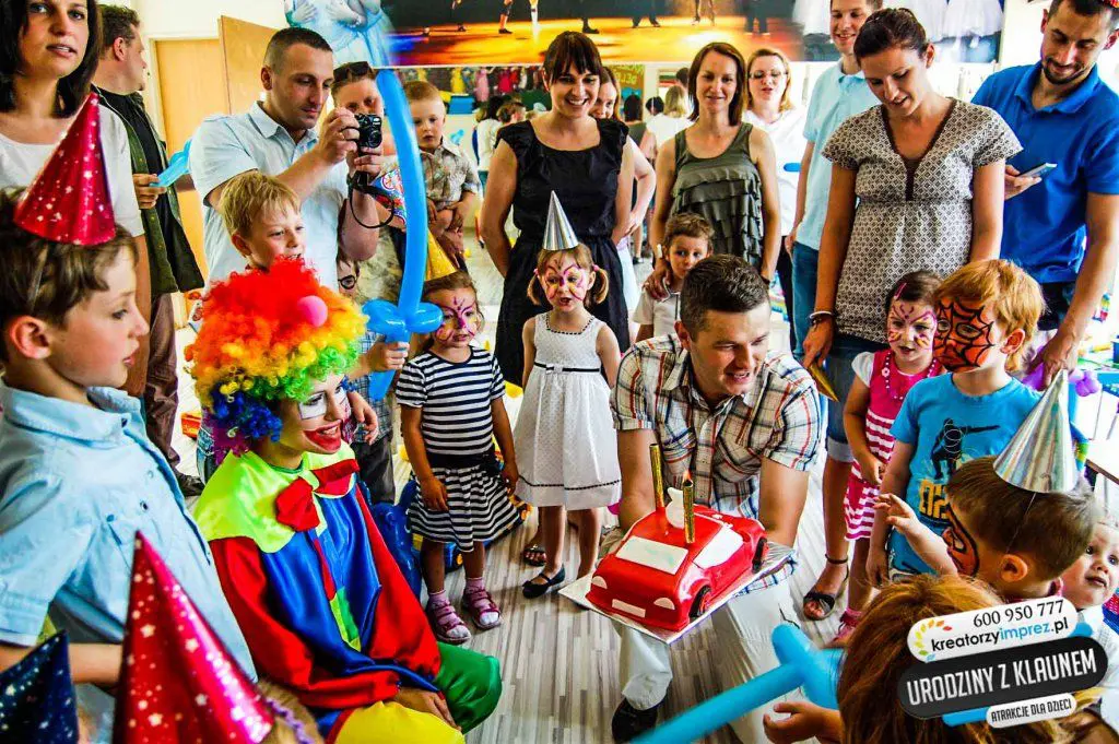 urodziny z klaunem
